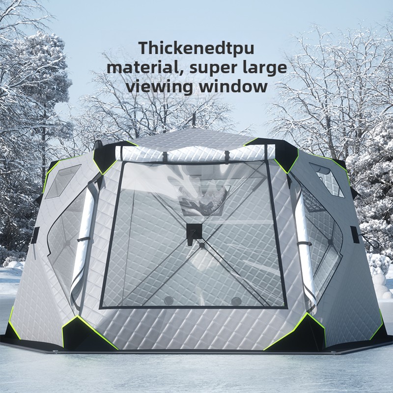 Fishing Equipment You Need - Ice Fishing Tent 260/330cm Thick, Warm