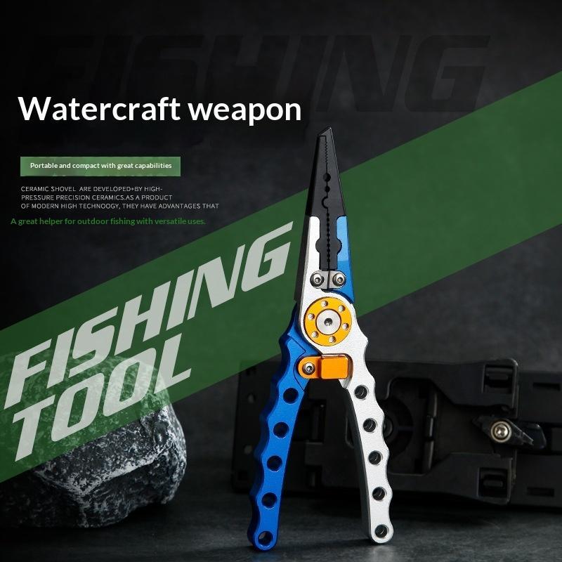 Fishing Equipment Clearance - Aluminum Alloy Fishing Pliers Ergonomic Anti-Slip