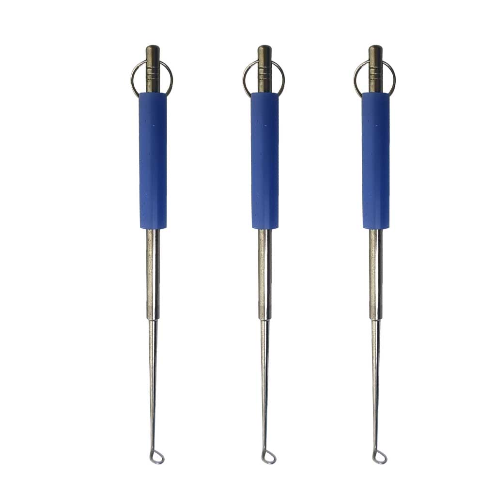 3-Pack Stainless Steel Fish Ho - Fishing Equipment Clearance ulasan dan harga