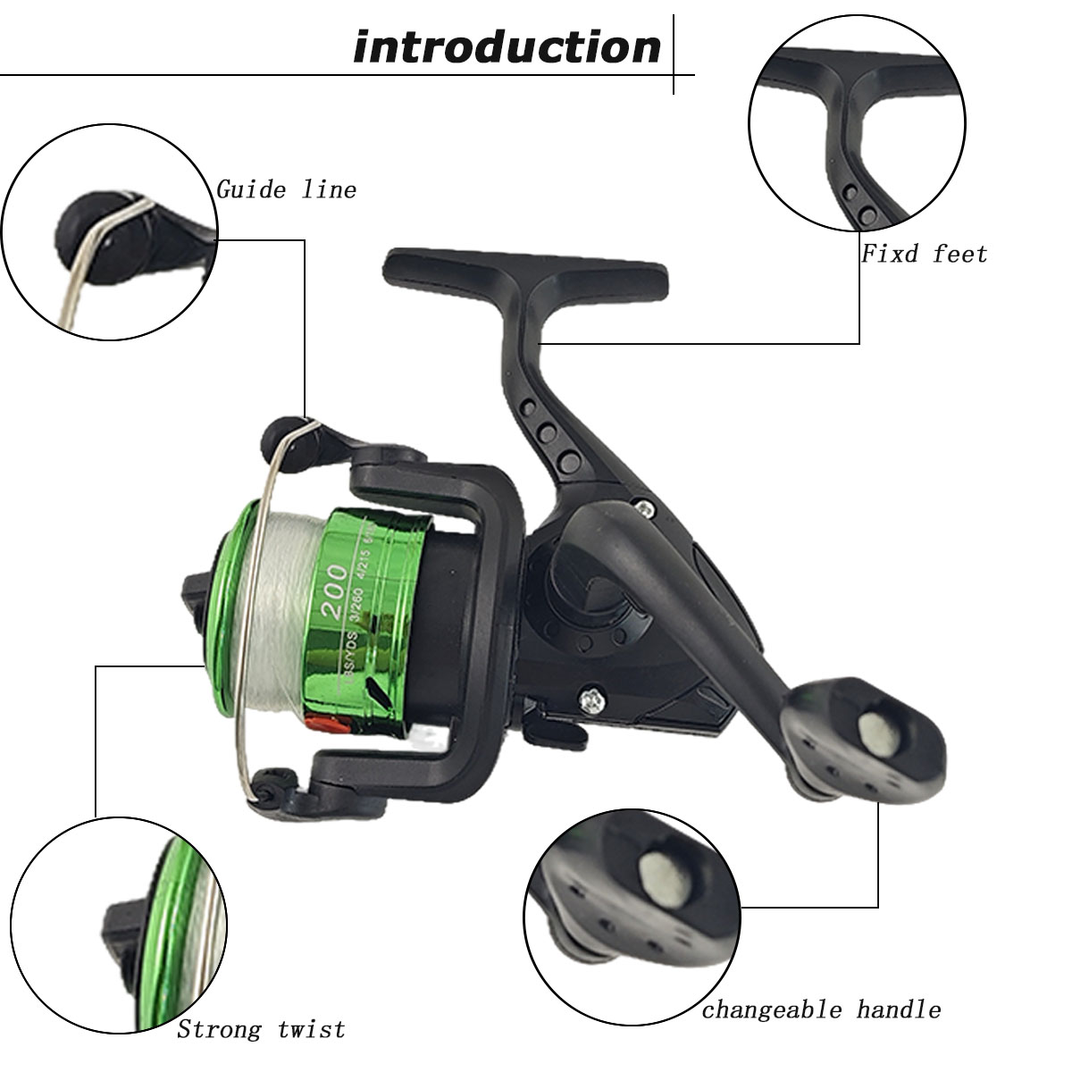 Spinning Fishing Rod Reel Comb - Fishing Equipment Online ulasan dan harga