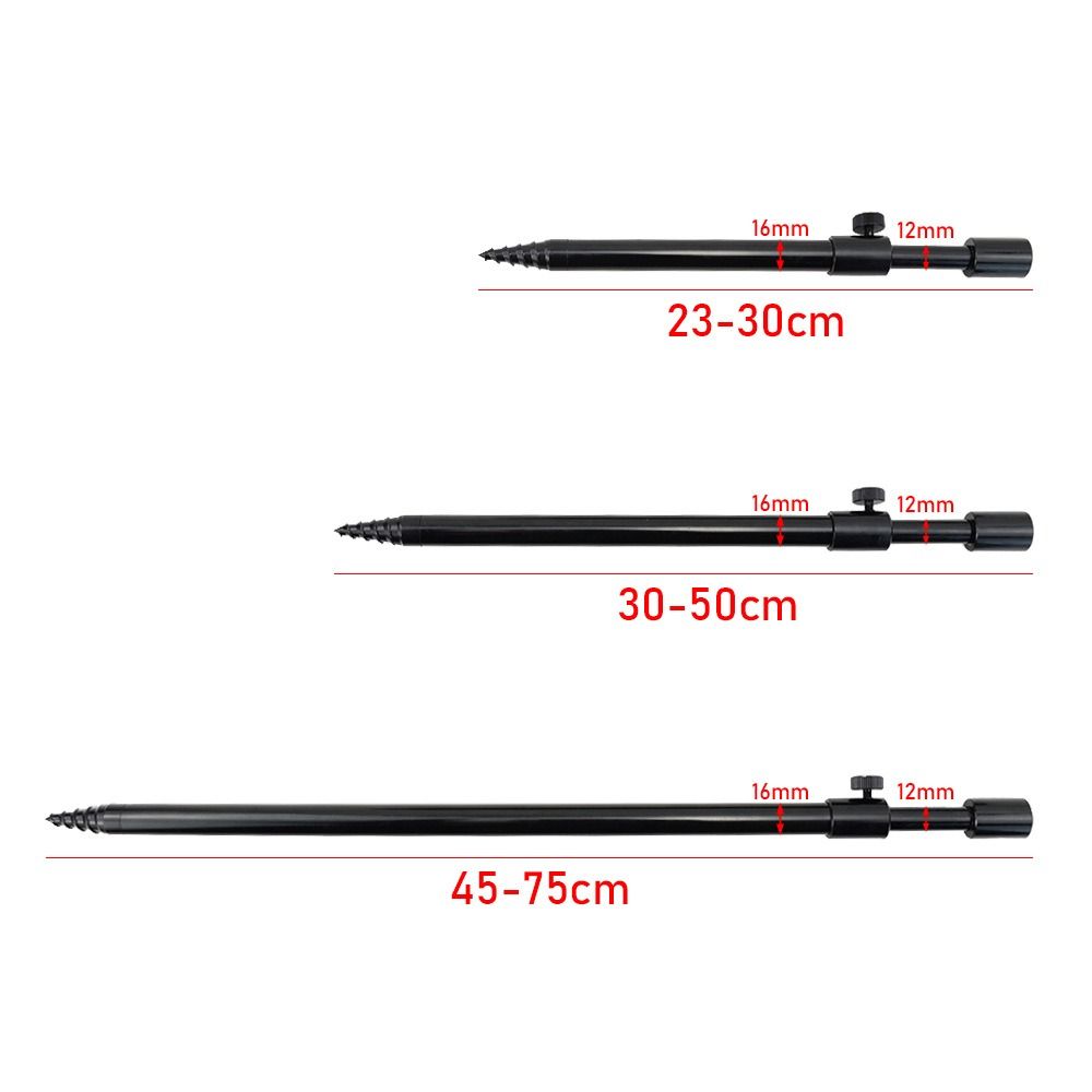 1PC Bankstick Aluminium Rod Po - Fishing Rod Pod ulasan dan harga