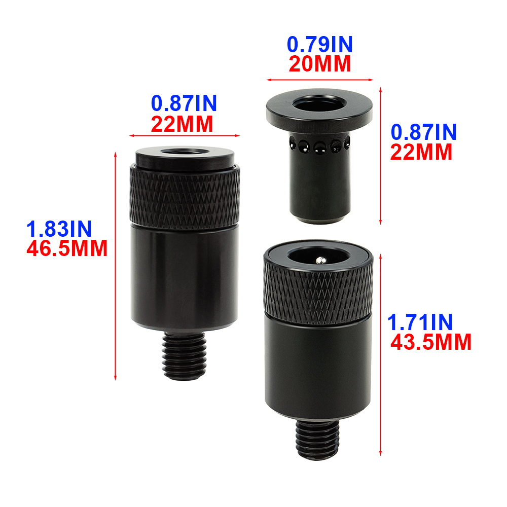 Hirisi 2pcs Quick Change Conne - Fishing Rod Pod ulasan dan harga