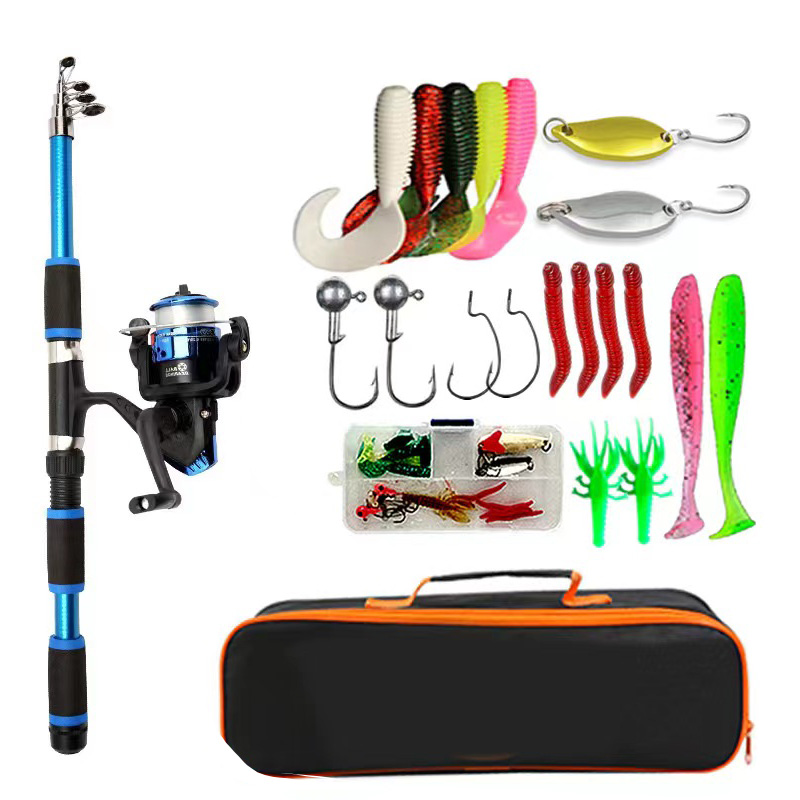 Fishing Pole Set Full Kits Wit - Fishing Equipment Online ulasan dan harga