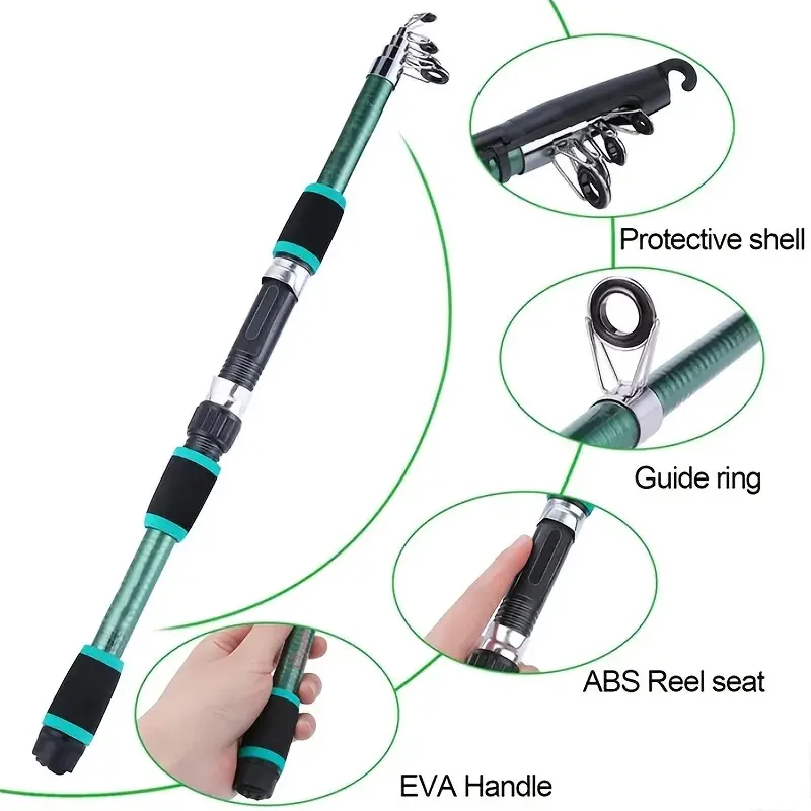 Fishing Pole Set Full Kits Wit - Fishing Equipment Online ulasan dan harga