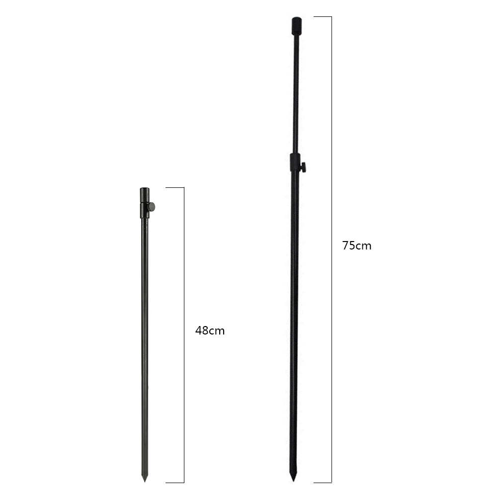 48-75cm Extending Aluminum All - Fishing Rod Pod ulasan dan harga