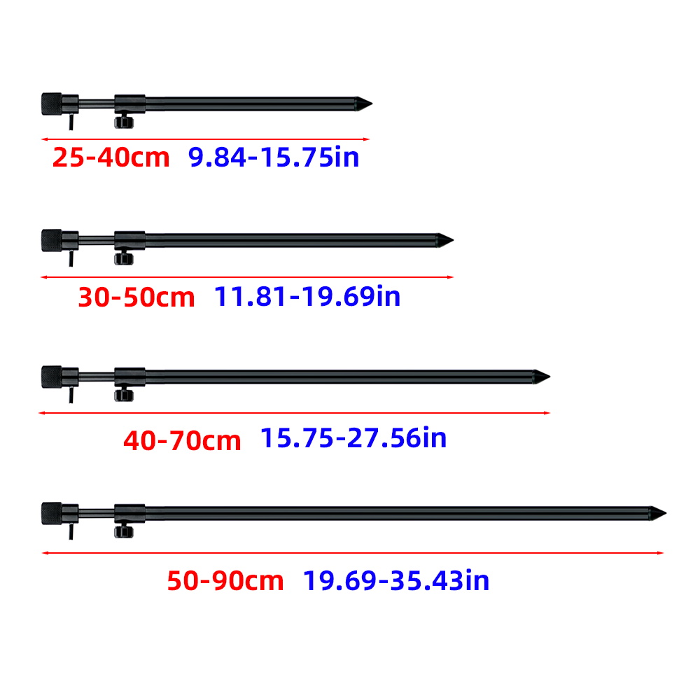 Hirisi Aluminium Carp Fishing  - Fishing Rod Pod ulasan dan harga