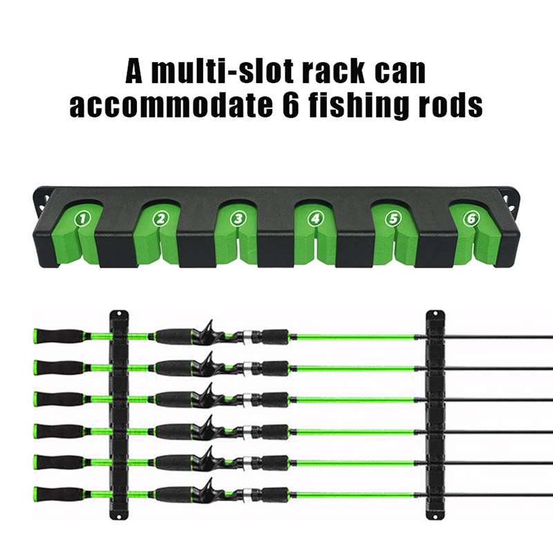 New Fishing Rod Holders 6-Rod  - Fishing Rod Pod ulasan dan harga