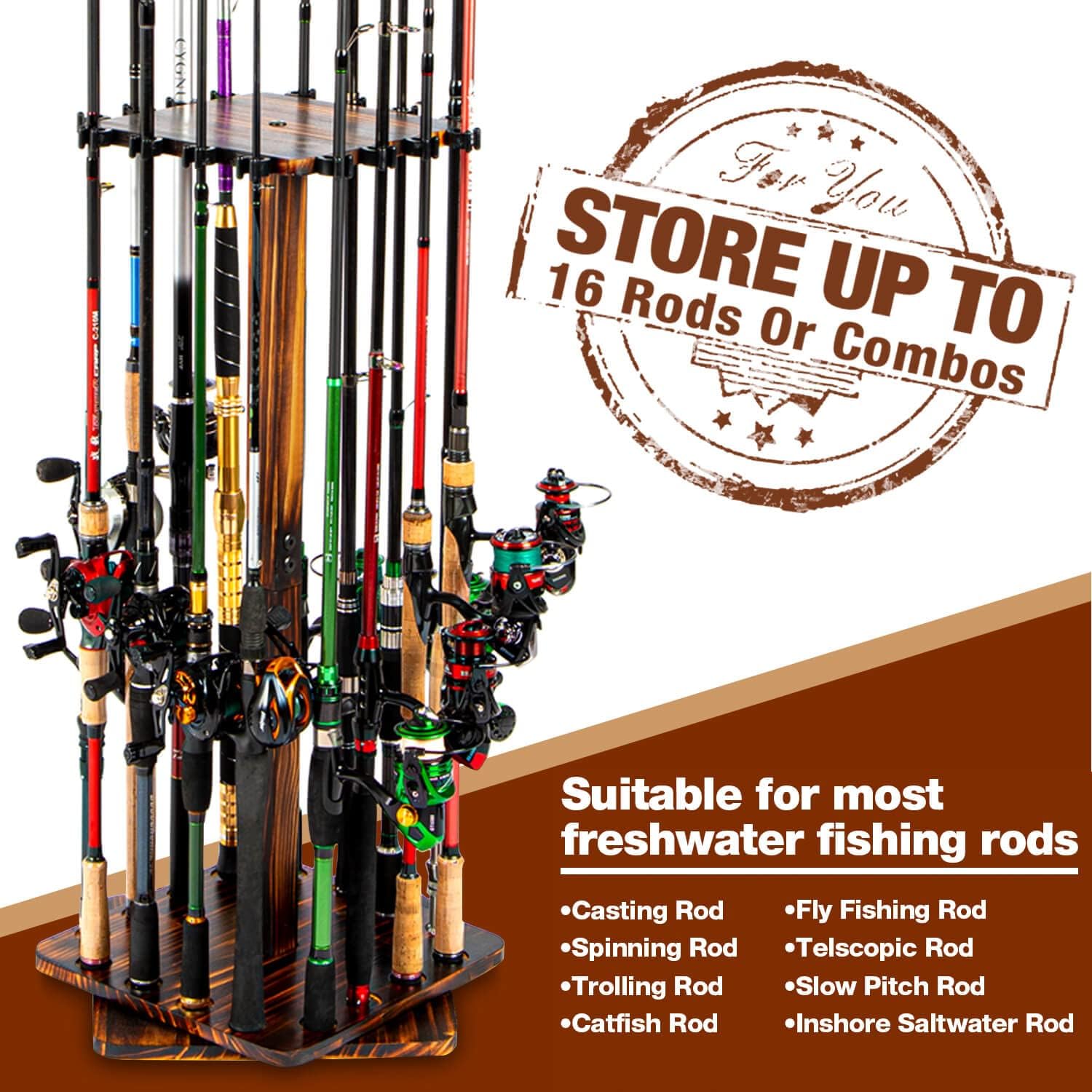 Fishing Rod Holders for Garage - Fishing Rod Pod ulasan dan harga