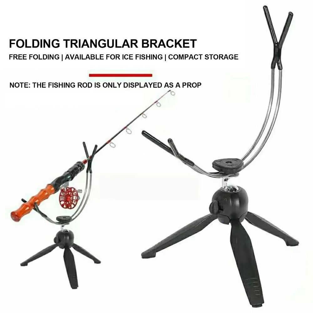 360° Adjustable Ice Fishing Ro - Fishing Rod Pod ulasan dan harga