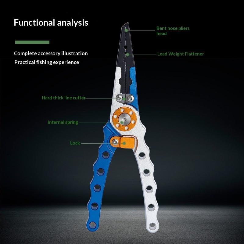 Aluminum Alloy Fishing Pliers  - Fishing Equipment Clearance ulasan dan harga