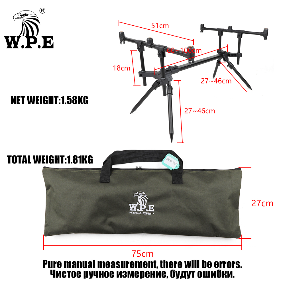 W.P.E Carp Fishing Rod Holder  - Fishing Rod Pod ulasan dan harga