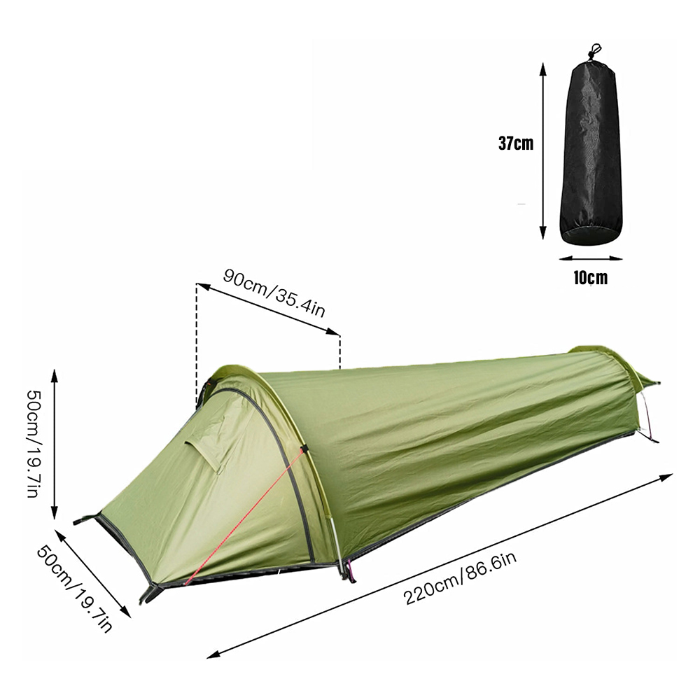 850g Ultralight 1 Person Tent  - Fishing Equipment You Need ulasan dan harga
